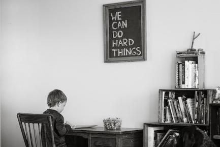 We can do hard things. Photo by Jess Zoerb on Unsplash