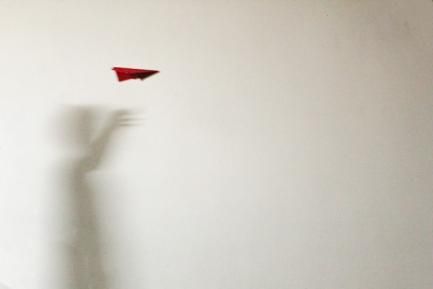 Sombra lanzando avión de papel. Photo by Abolfazl Ranjbar on Unsplash