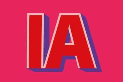Imagen con las siglas "IA" para ilustrar el dosier sobre inteligencia artificial del IM05 2026