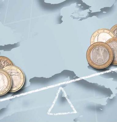Desequilibrios centro y periferia en la eurozona