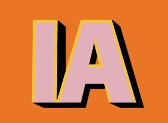 Imagen con las siglas "IA" para ilustrar el dosier sobre inteligencia artificial del IM05 2026